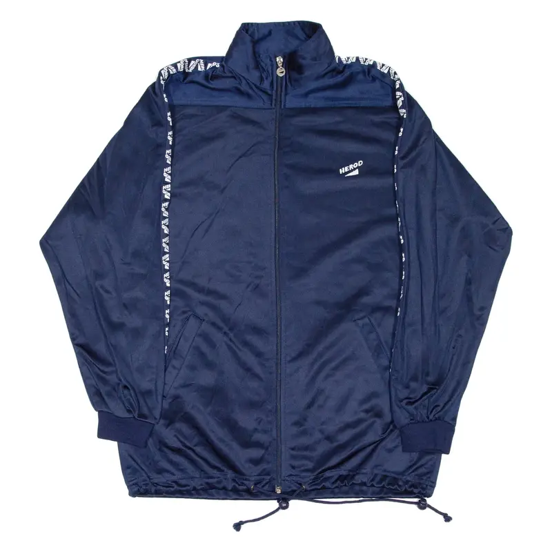 HEROD Sport Mens Track Jacket Blue L