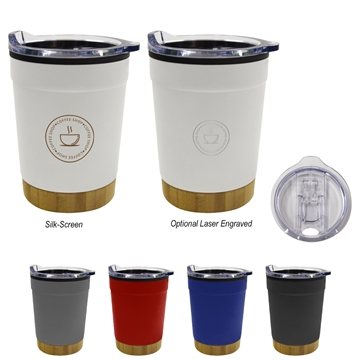 25 Custom 12 oz Nova Stainless Steel Tumbler - Double Wall & BPA ...