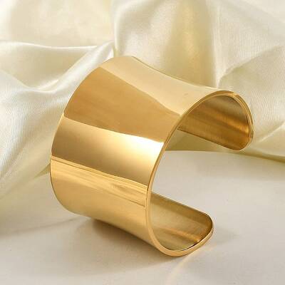 304 Stainless Steel Open Cuff Bangles