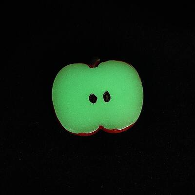 Luminous Resin Fruit Slice Display Decoration