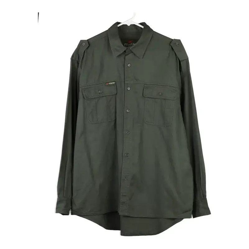 Matryx Shirt - XL Khaki Cotton