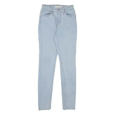 LEVI'S 721 High Rise Womens Jeans Blue Slim Skinny Denim W23 L32