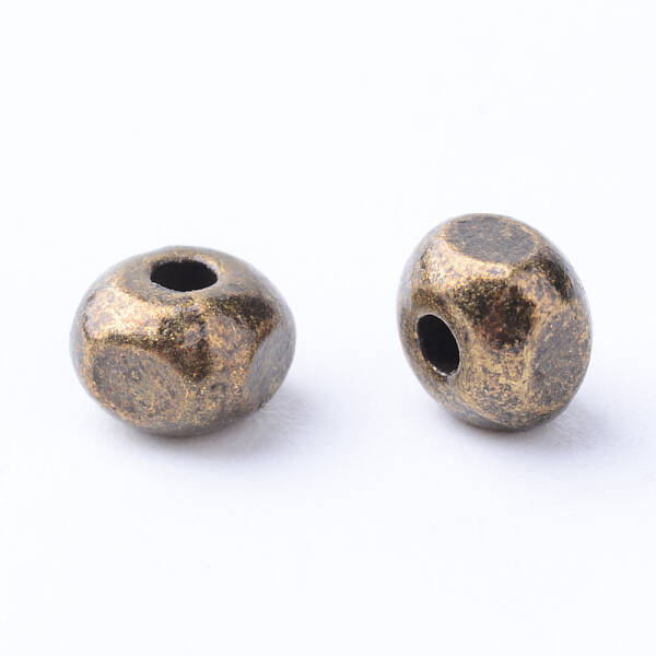 Tibetan Style Alloy Spacer Beads