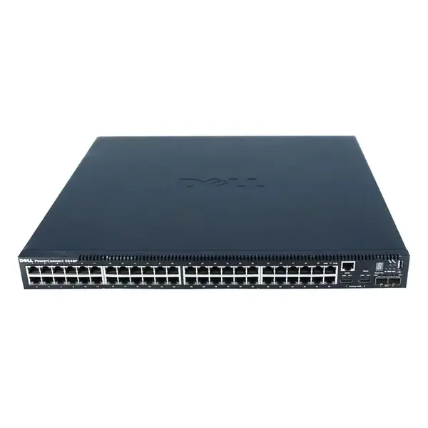 Dell C50TH | PowerConnect 5500 Series 5548P 48 x RJ-45 Ports PoE+ 10/100/1000Base-T + 2 x SFP+ Ports Layer 2 Managed 1U Rack-...