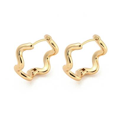 Alloy Hoop Earring
