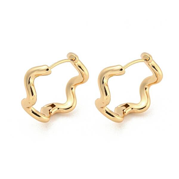 Alloy Hoop Earring
