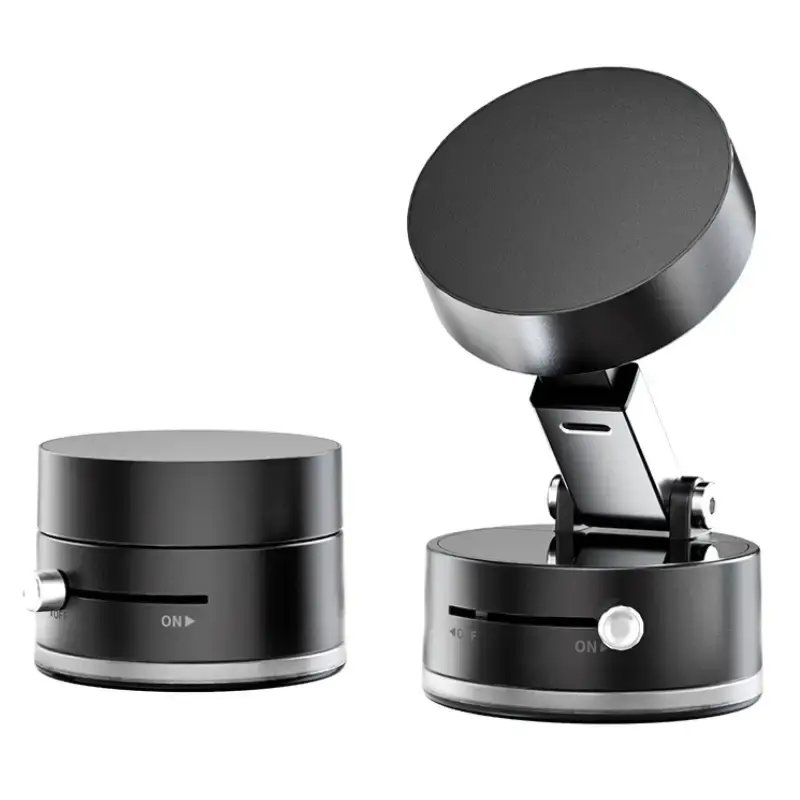 Joytutus 2026 Upgrade Multifunctional Vacuum Suction Phone Holder Portable Lazy Nano Magnetic Car Mount with Double-Row N52 M...