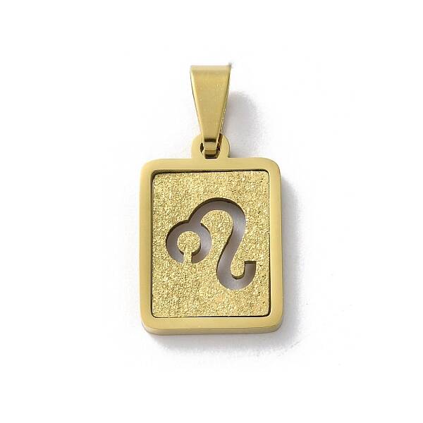 304 Stainless Steel Twelve Constellations Pendants