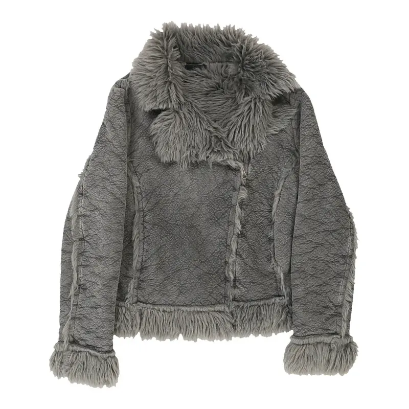 Unbranded Coat - Small Grey Polyester Blend