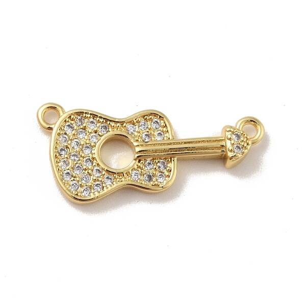 Brass Micro Pave Cubic Zirconia Pendants