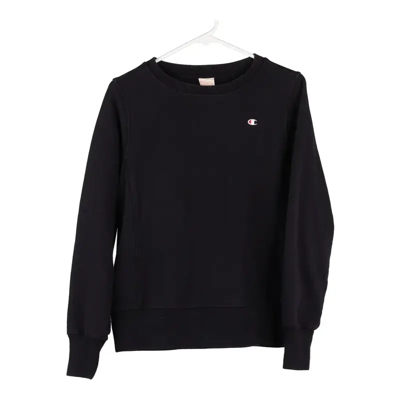 Reverse Weave Champion Sweatshirt - Medium Black Cotton Blend