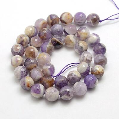 Natural Gemstone Amethyst Round Beads Strands