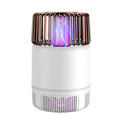 Electric Mosquito Killer Lamp | Color: White | Electrical outlet: USB