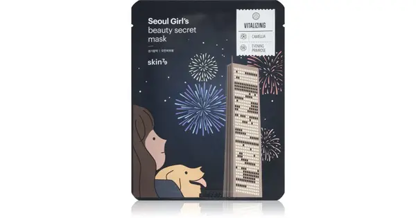 Skin79 Maschera In Tessuto Seoul Girl`S Beauty Secret (Vitality Mask) Da 20 G