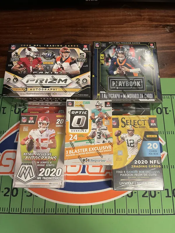 Panini NFL Sealed Product Sports Card Break XL PYT #1 2020-2023 (100) total sports and sports card items for break!! \