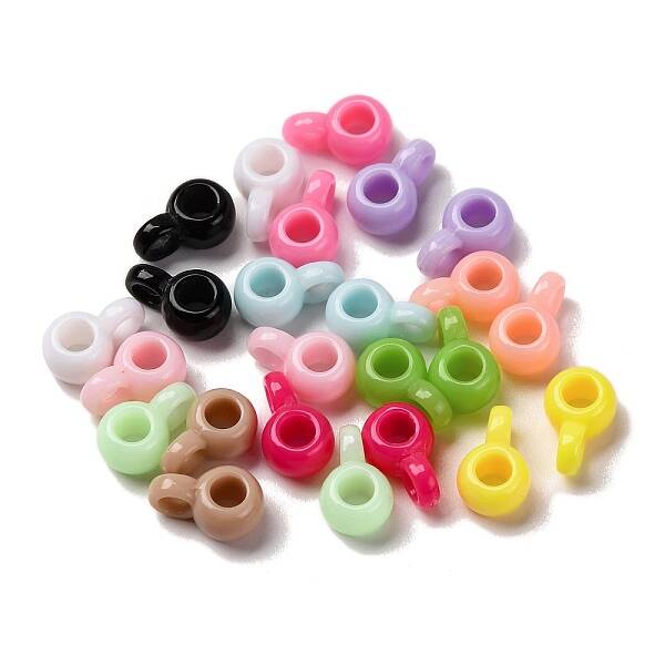 Opaque Acrylic Tube Bail