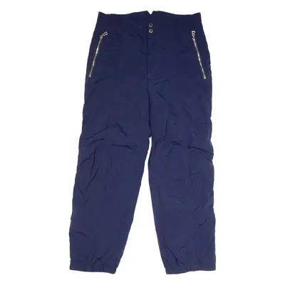 BOGNER Lined Ski Mens Trousers Blue Relaxed Tapered 90s W33 L28