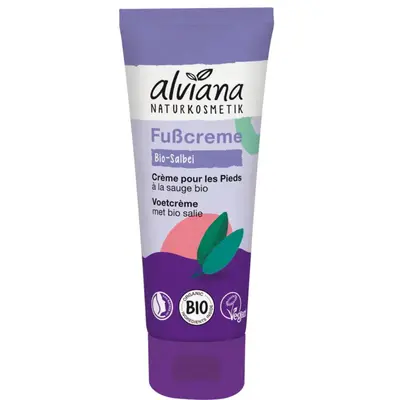 Alviana naturkosmetik Organic Sage Foot Cream 75 ml