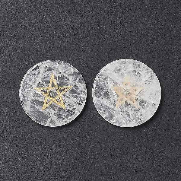 Natural Quartz Crystal Cabochons