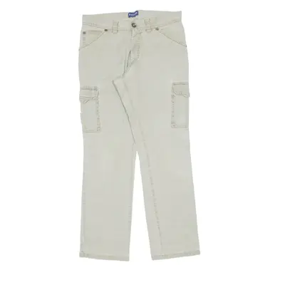 CHARLES VOGELE Biaggini Trousers Beige Regular Straight Womens W32 L30