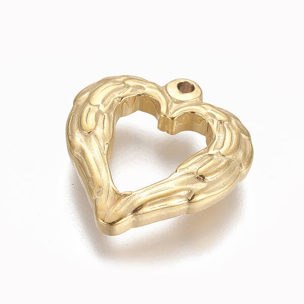 304 Stainless Steel Open Pendants