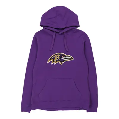 Baltimore Ravens Nfl Hoodie - Small Purple Cotton Blend