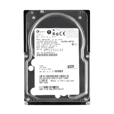 0FC959 Dell 73GB Ultra-320 SCSI 10000 3.5-inch Hard Drive