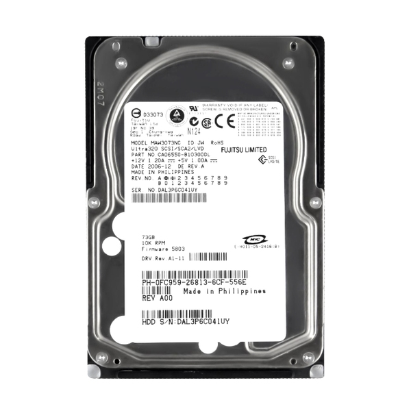 0FC959 Dell 73GB Ultra-320 SCSI 10000 3.5-inch Hard Drive