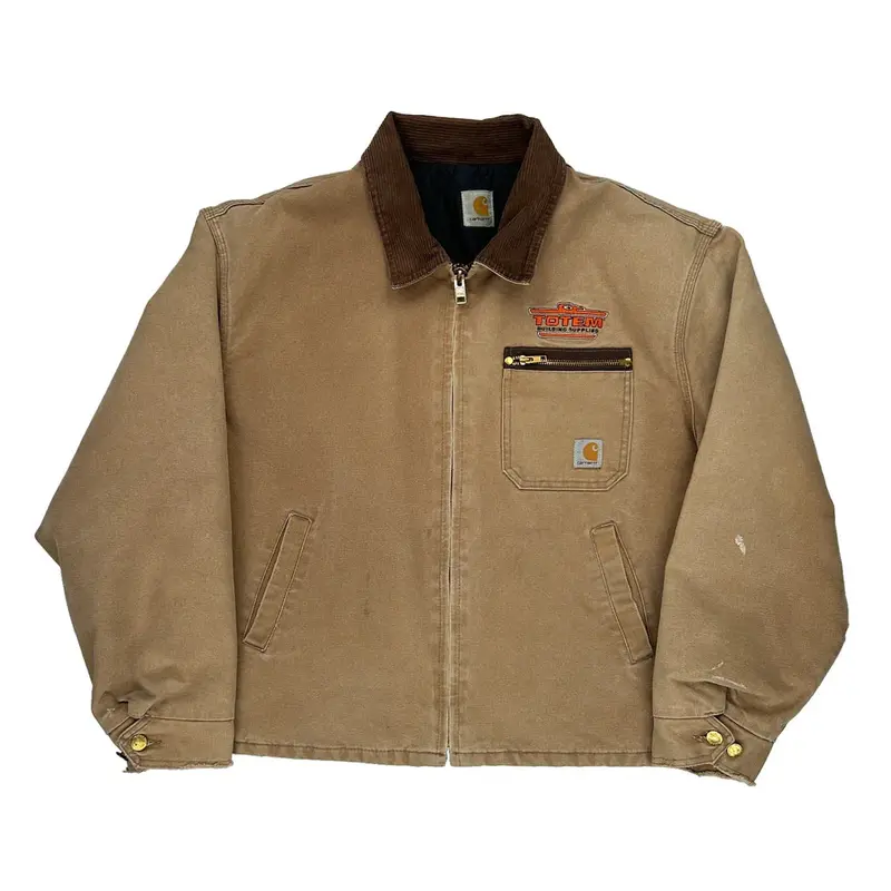 Carhartt Jacket - Large Brown Cotton