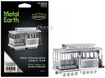 Model Kit San Francisco Cable Car \