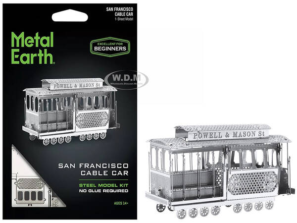 Model Kit San Francisco Cable Car \
