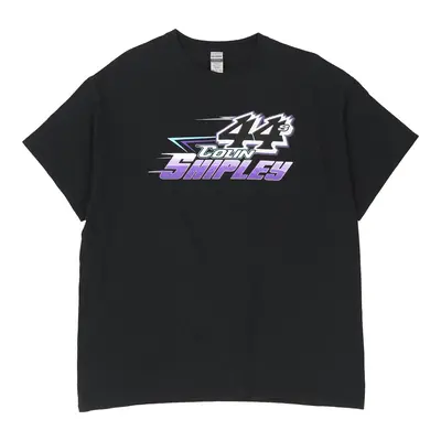 Colin Shipley 44 Gildan Nascar T-Shirt - XL Black Cotton