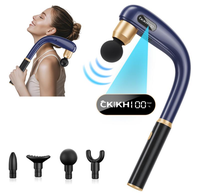 CKIKH Massage Gun Deep Tissue, Back Massager for Pain Relief Deep Tissue with Extended Handle, Massager for Neck and Shoulder...