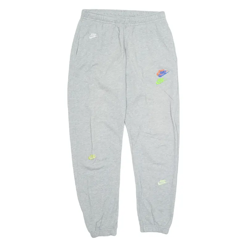 NIKE Mens Joggers Grey Tapered M W29 L29