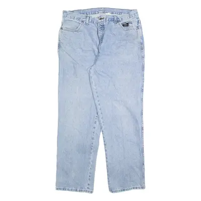 HARLEY DAVIDSON Mens Jeans Blue Relaxed Straight W34 L30