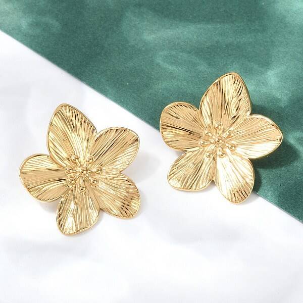 Non-Tarnish 304 Stainless Steel Stud Earrings