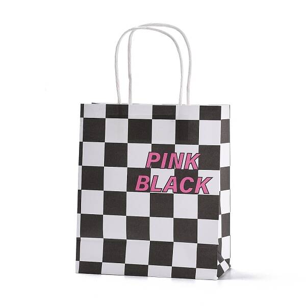 Plaid Paper Bags