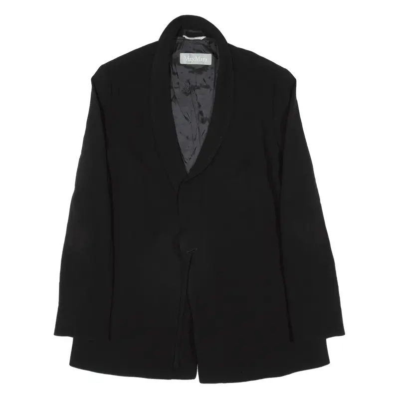 MAX MARA Coat Black Womens UK 10