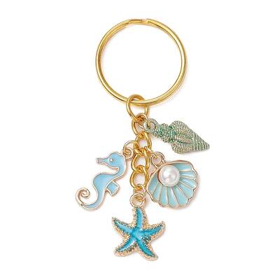 Alloy Enamel Keychain