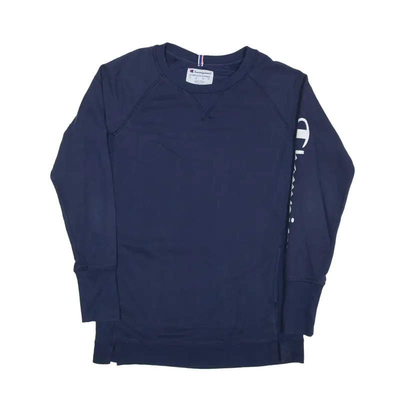 CHAMPION Sweatshirt Blue Mens XS