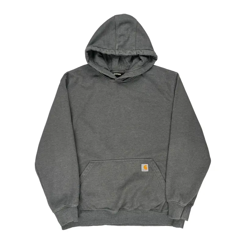 Carhartt Hoodie - XL Grey Cotton Blend