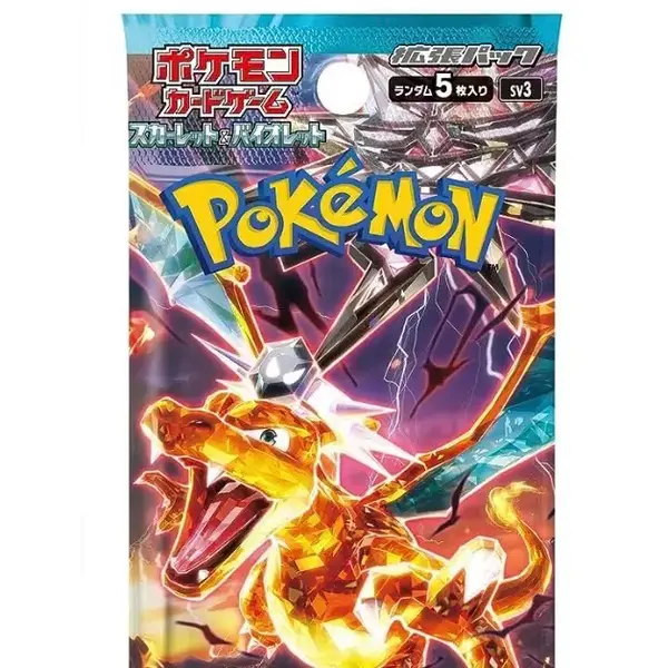 Pokémon Ruler of The Black Flame SV3 Booster Pack (LIVE ONLY)