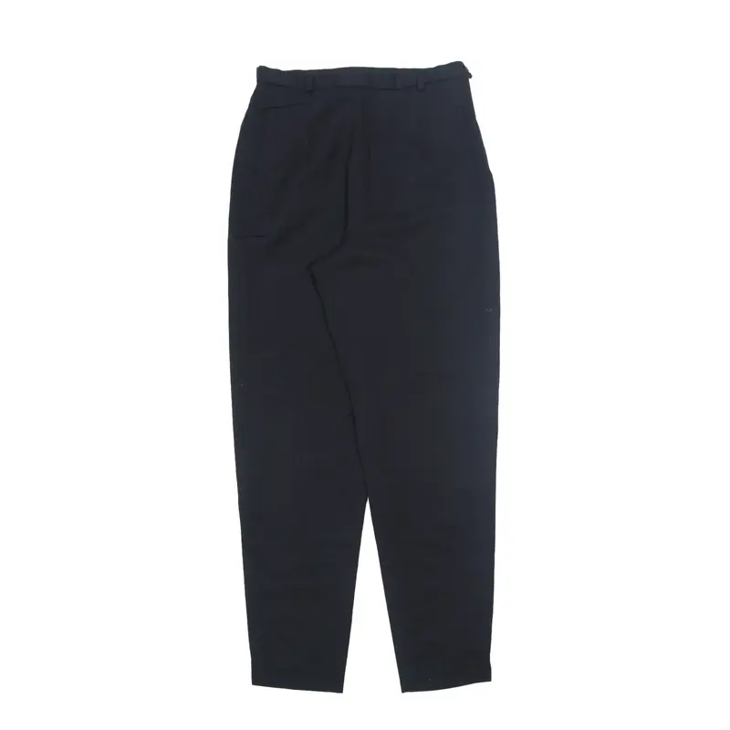 PENDLETON Chino Trousers Black Relaxed Tapered Wool Womens W28 L30