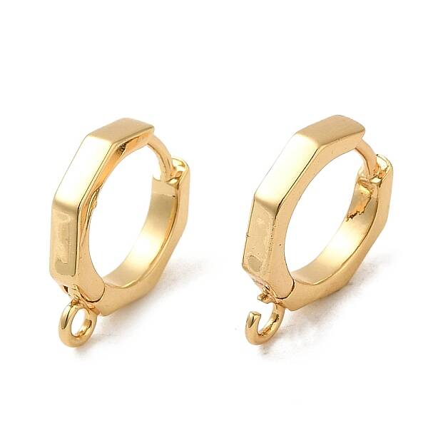 Brass Hoop Earrings Finding