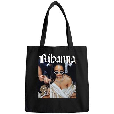 Rihanna Singer Tote Bag
