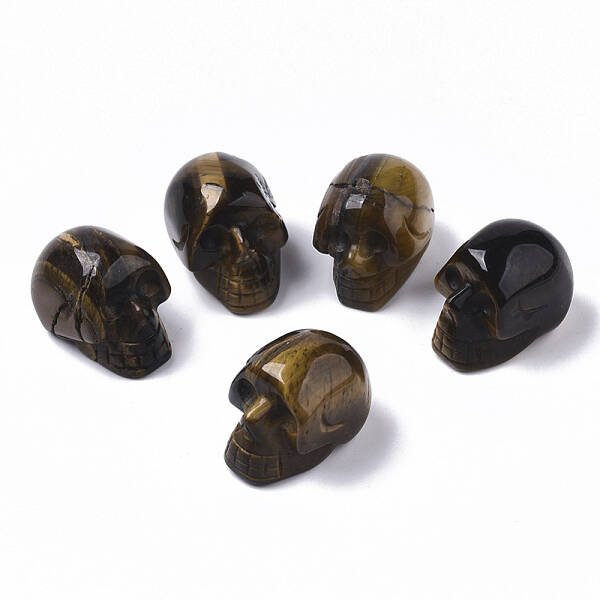 Halloween Natural Tiger Eye Beads