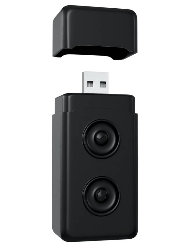 Waterproof Remote Control Bullet - Black