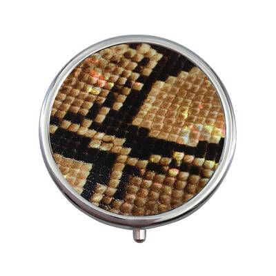 Portable Stainless Steel Pill Box