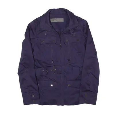ZARA BASIC Jacket Purple Womens M