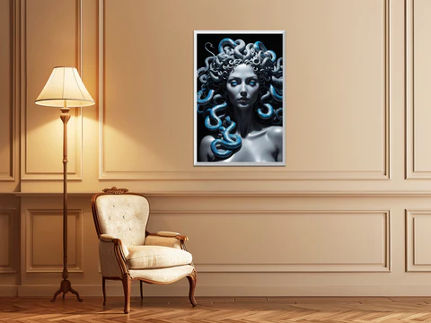Mythic Beauty - Medusa’s Hypnotic Eyes